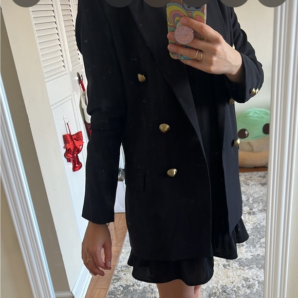 Blazer . Size M. Black - Picture 3 of 4